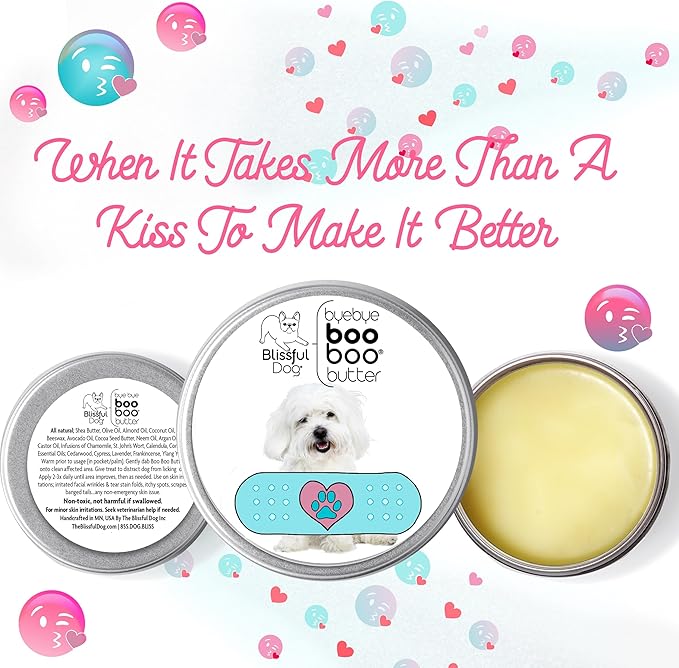 The Blissful Dog BB-COTON-16OZ Coton De Tulear Boo Butter, 16 oz.