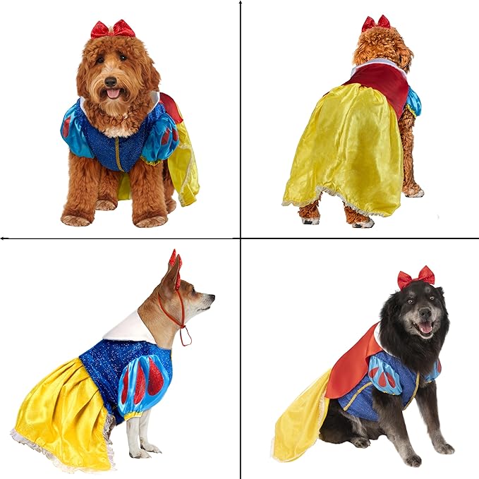 Disney Princesses: Snow White Pet Costume for For Dogs or Cats by Rubies, XL