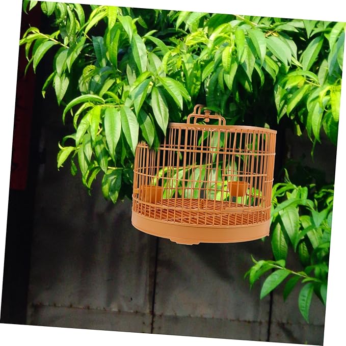 BESPORTBLE Bird Cage Hanging Cage for Parakeets Cockatiels Secure Stylish Design for Comfortable Living Space for Various Birds