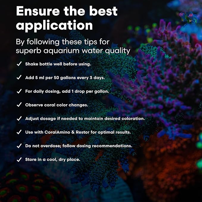 Brightwell Aquatics KoralColor – Coral Pigment Enhancer for Vibrant Reef Colors – Supports Zooxanthellae Biochrome Formation – Professional-Grade Trace Elements, 125 ml