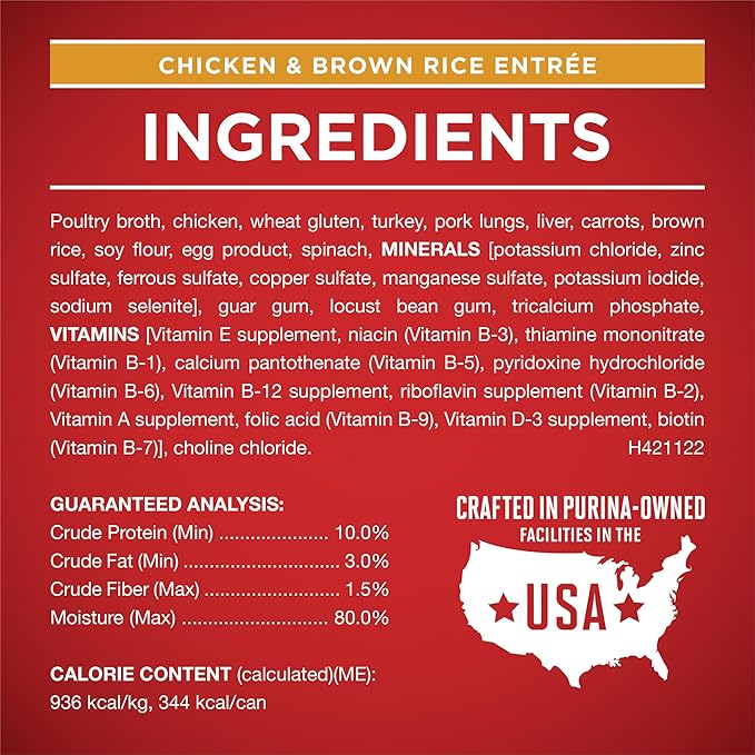 Purina ONE Tender Cuts in Gravy Chicken and Brown Rice and Beef and Barley Entrees High Protein Wet Dog Food Variety Pack - (Pack of 2) 13 oz. Cans