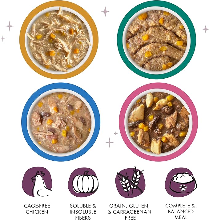 Weruva Senior Cat Food, Timeless Tails Variety Pack, 3oz Can, Pack of 12