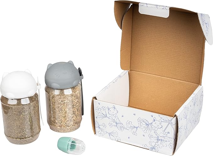Kitty City Cat Premium Natural Catnip Collection, Gift Set