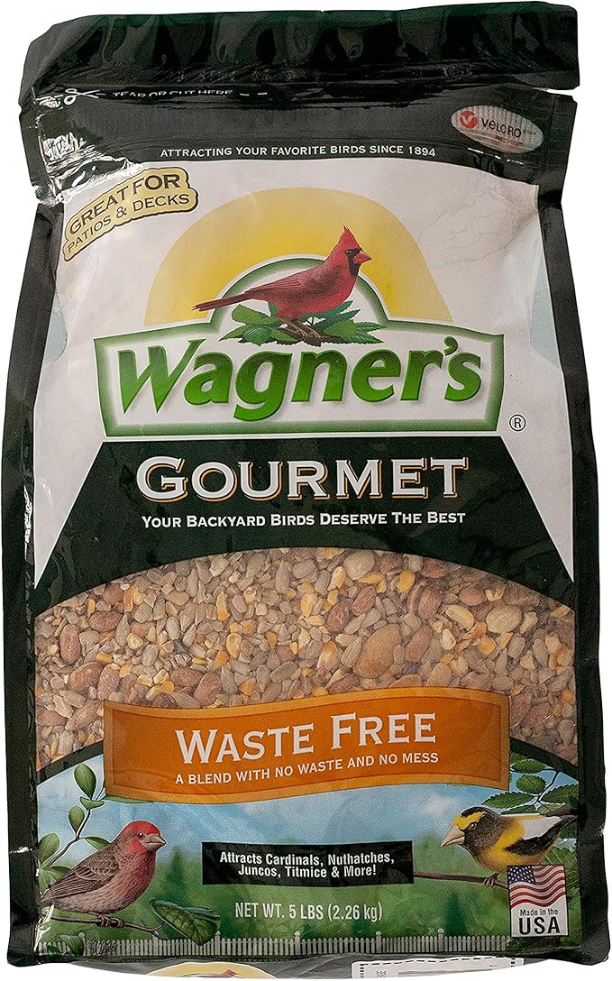 Wagner's Bird Food Bundle - Waste Free Gourmet and Safflower Seeds