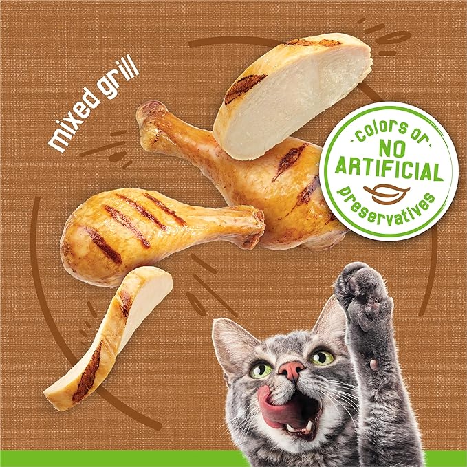 Friskies Purina Wet Cat Food, Pate Mixed Grill - 5.5 oz. Cans (Pack of 48)
