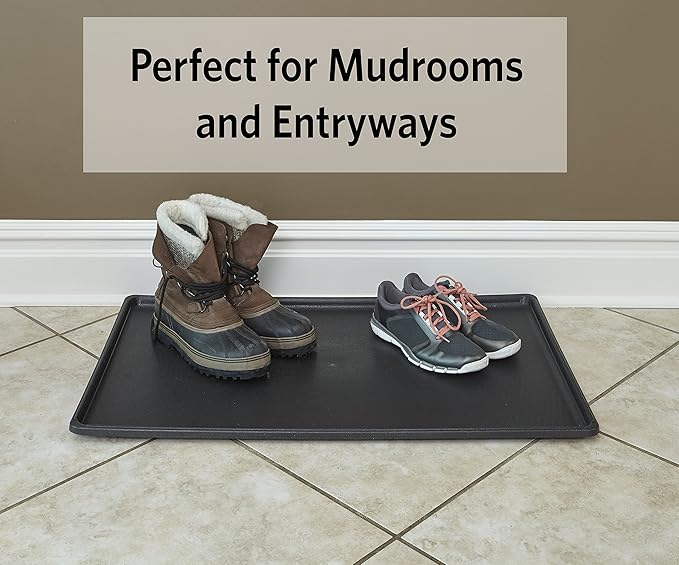 MidWest Homes for Pets 42-Inch Replacement Pan, Measures 41.3 x 27.75 x 1 Inches, Universal Leak-Proof Tray for Dog Crates & Multi-Purpose Use, Fits Most Standard 42" Wire Crates
