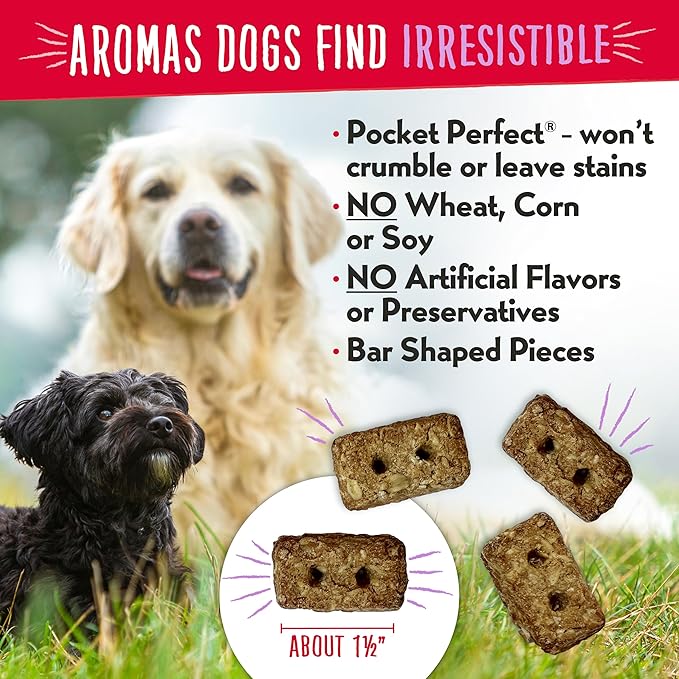 Charlee Bear Bearnola Bites Crunchy Dog Treats, Peanut Butter and Honey, 8 Ounce Resealable Bag, Limited Ingredient, Natural, Healthy Granola Dog Snacks, Made in USA