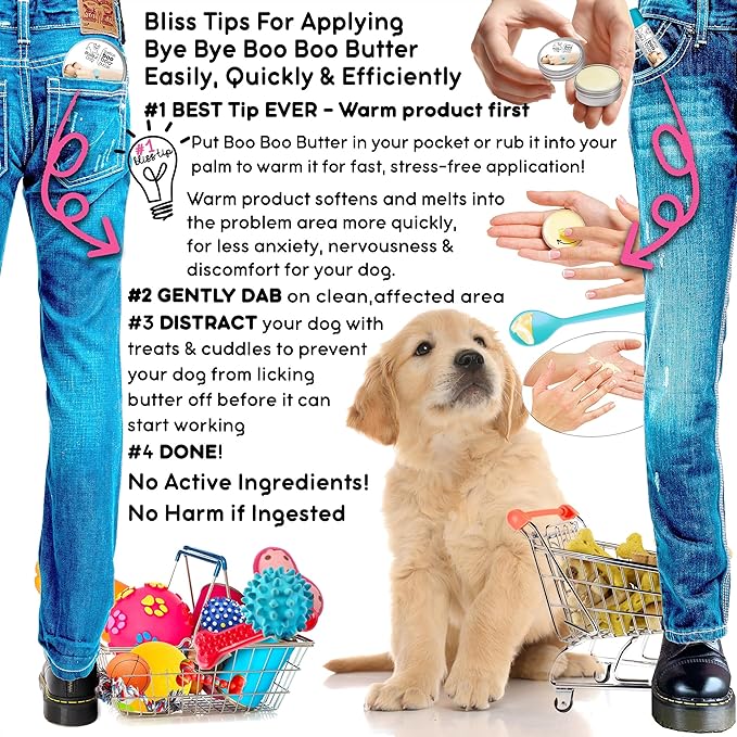 The Blissful Dog Border Collie Boo Boo Butter, 16oz