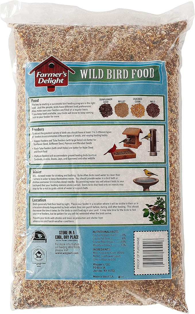 Wagner's Eastern Regional and Farmer's Delight Wild Bird Food Bundles (20 lbs)