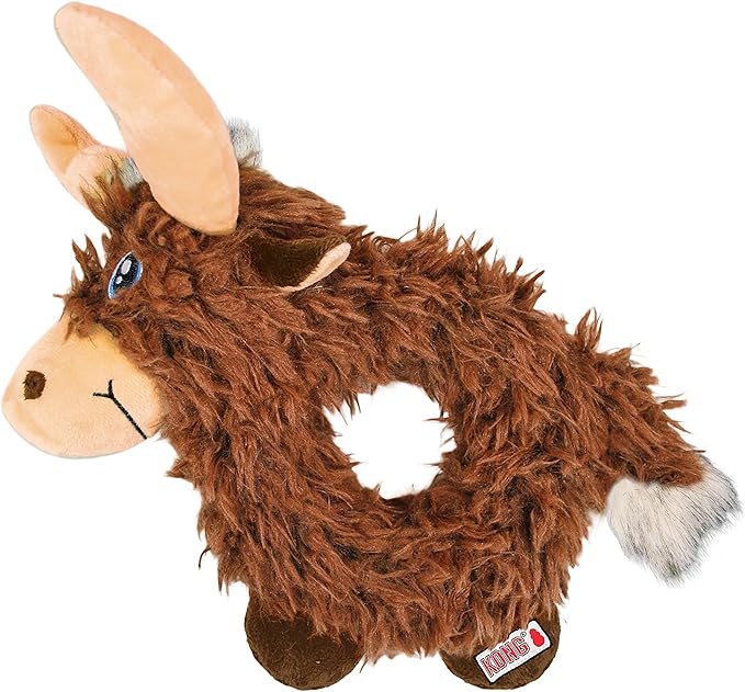 KONG Trekkers Moose Dog Toy, Medium/Large