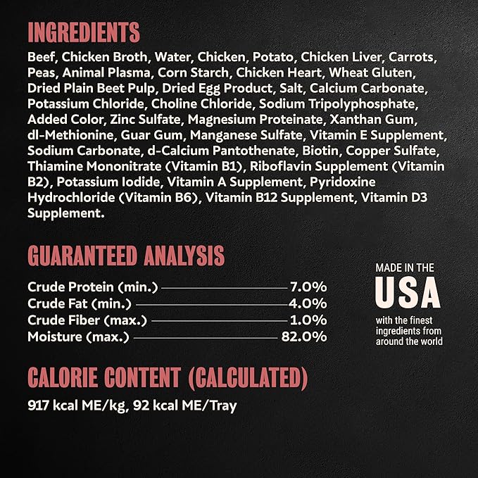 Cesar Home Delights Adult Soft Wet Dog Food Beef Stew, 3.5 oz. Easy Peel Dog Food Tray, 24 Count (Pack of 1)