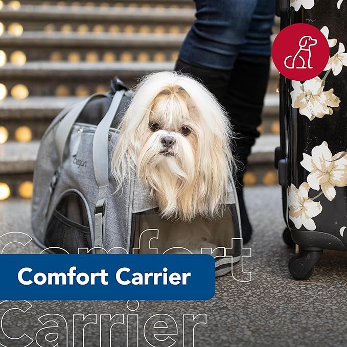 Coastal Pet - Bergan - Comfort Carrier - Heather Bermuda (19 x 10 x 13 Inches)