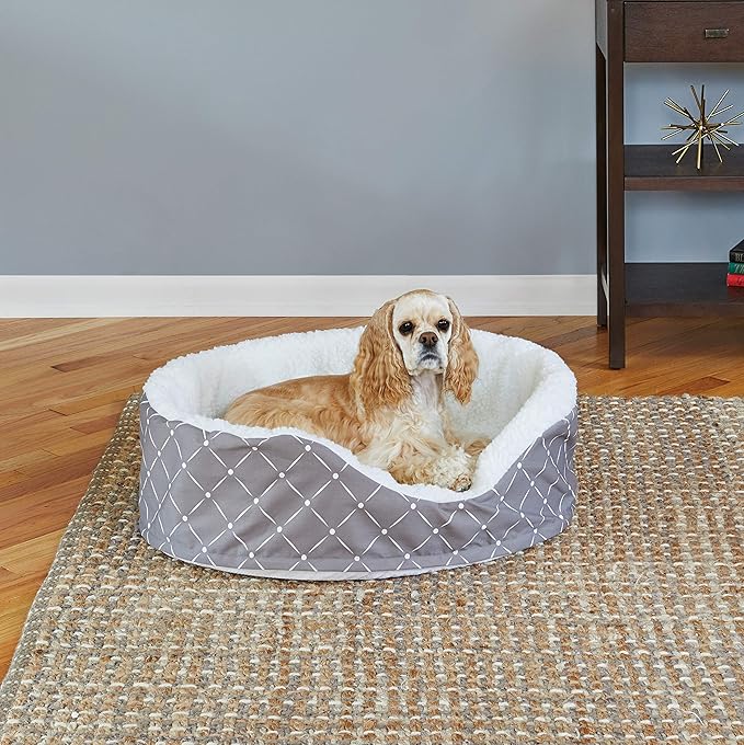 MidWest Homes for Pets CU29MRD Couture Orthopedic Cradle Pet Bed for Dogs & Cats, Medium