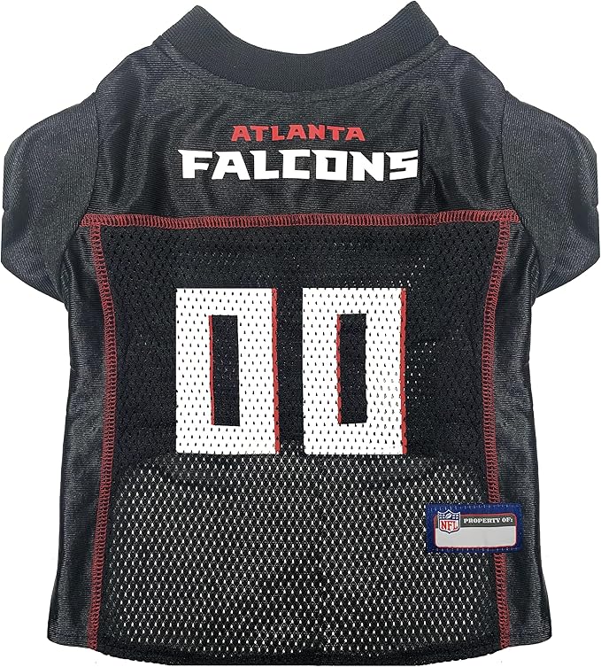 Pets First Atlanta Falcons NFL Mesh Pet Jersey, X-Large, Multi-Color