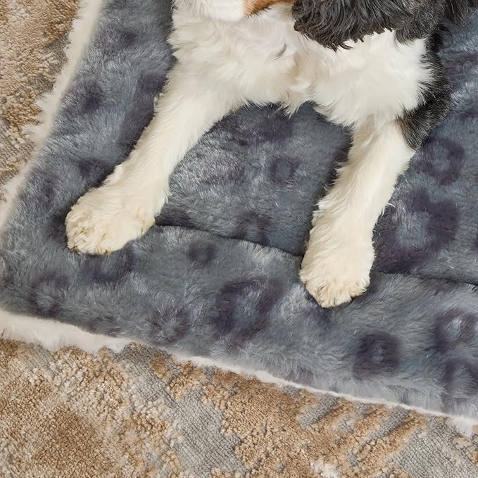 MidWest Homes For Pets Reversible Pet Bed; Machine Washable; Great for Toy Dog Breeds; Spotted Gray; 18"; 40218-FVGYS (Pack of 2)