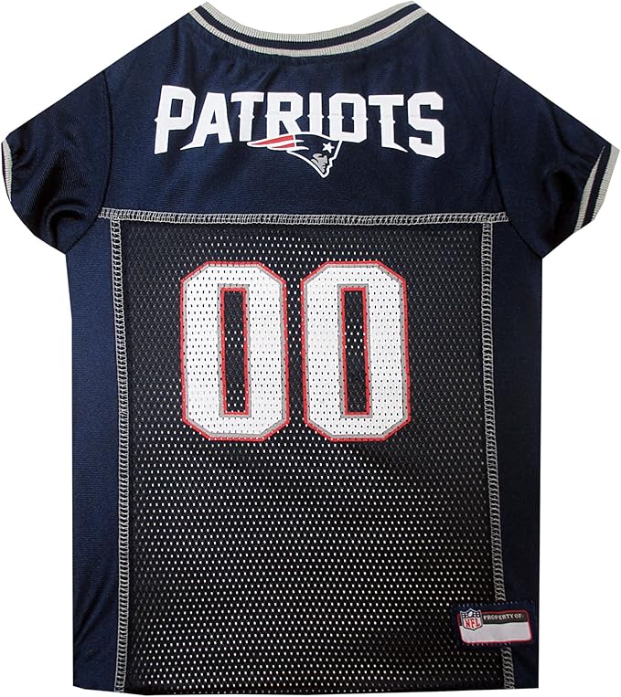 NFL NEW ENGLAND PATRIOTS DOG Jersey, Medium