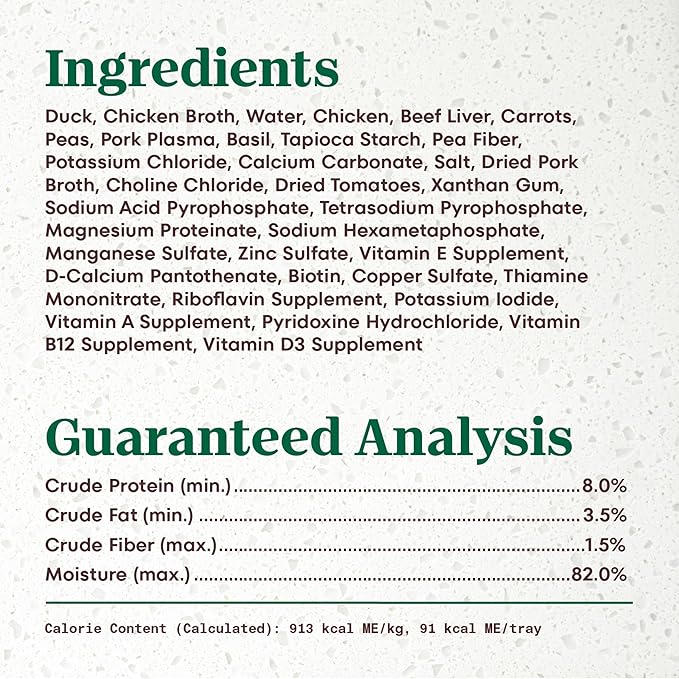 Nutro Ultra Wet Dog Food Grain Free Filets, Adult Dog Food Wet Recipe in Gravy Signature Duck Entree, 3.5 oz. Trays (24 Count, Pack of 1)
