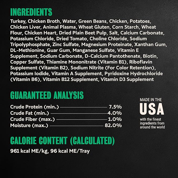 Cesar Home Delights Adult Wet Dog Food, Turkey, Green Beans & Potatoes Dinner in Sauce, 3.5 oz. Easy Peel Dog Food Tray, 24 Count (Pack of 1)