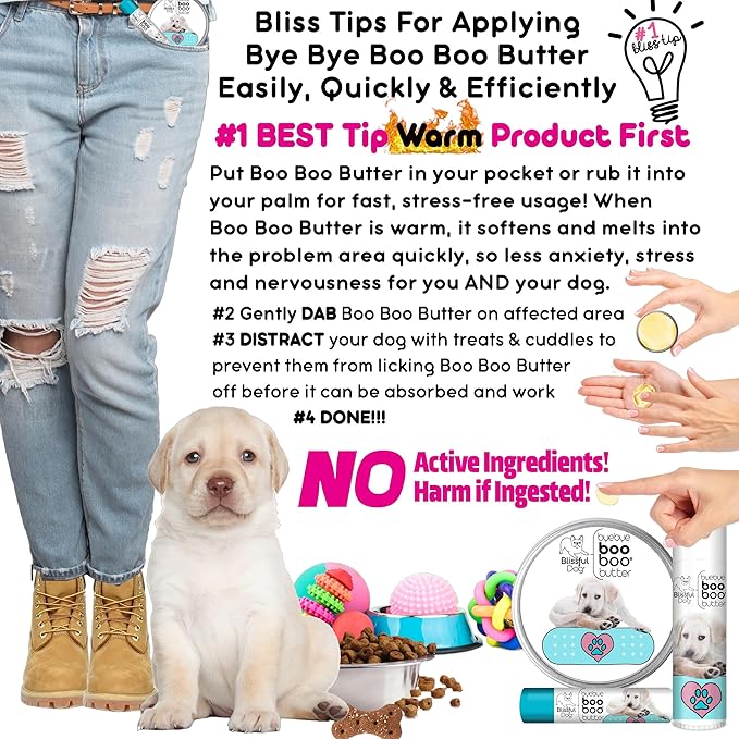 The Blissful Dog BB-LAB-16OZ Labrador Retriever Boo Butter, 16 oz.