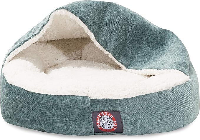 Majestic Pet 18 inch Villa Orange Canopy Cat Bed