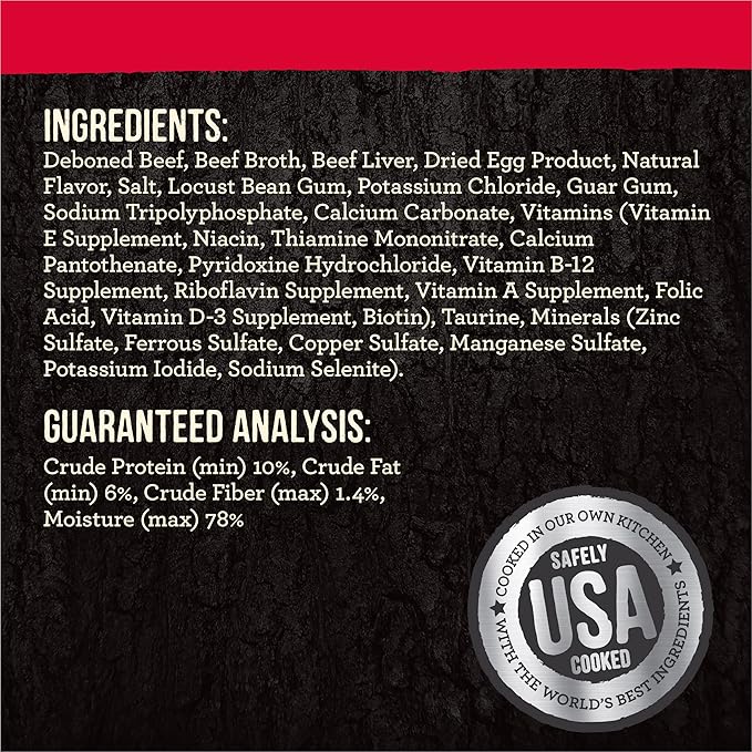Merrick Backcountry Grain Free Premium Canned Wet Dog Food, Soft And Healthy Recipe, Real Beef Dinner - (Pack of 12) 12.7 oz. Cans