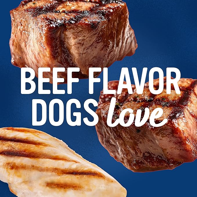 Blue Dog Bakery Protein Jerky Meat Sticks, Made w/USA Beef #1 Ingredient, Healthy Dog Treats, All Natural, 6 oz (Pack of 1)