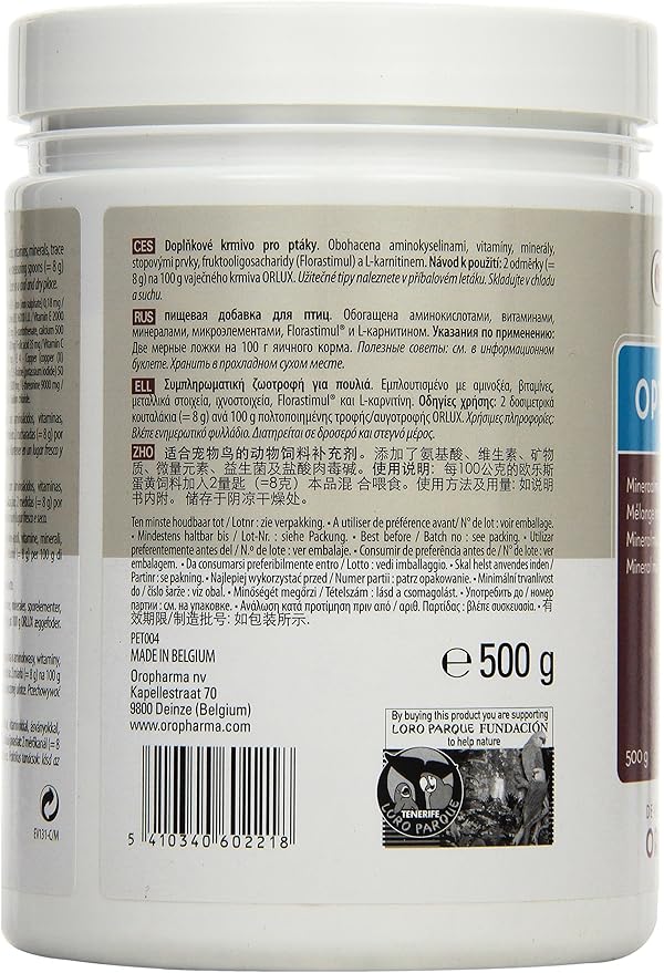 Oropharma - Complement Oiseaux - Opti Breed - 500 G