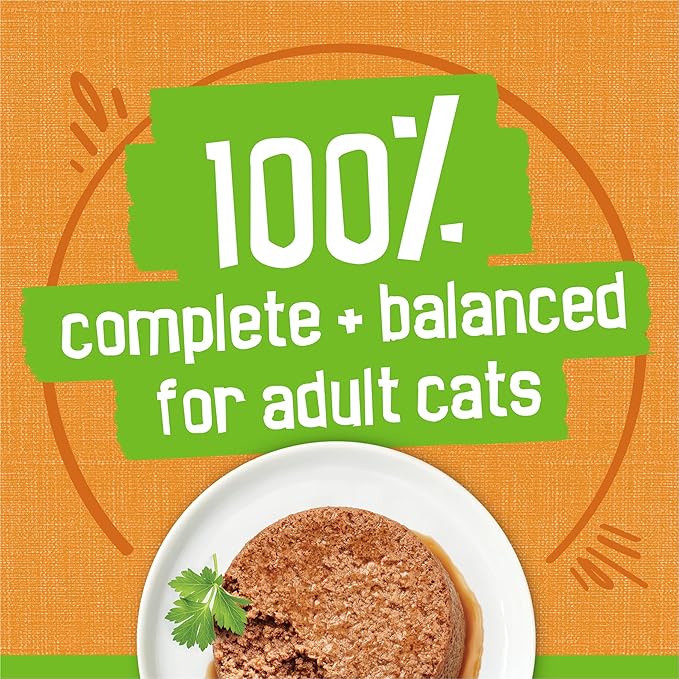Friskies Purina Wet Cat Food Pate, Liver and Chicken Dinner - 5.5 oz. Cans (Pack of 48)