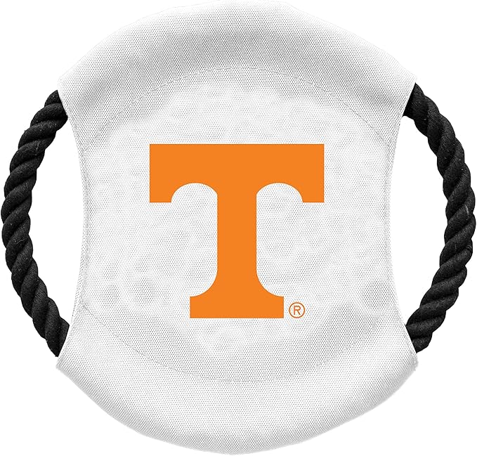 Littlearth NCAA Unisex NCAA Sock Monkey and Flying Disc Pet Toy Combo Set