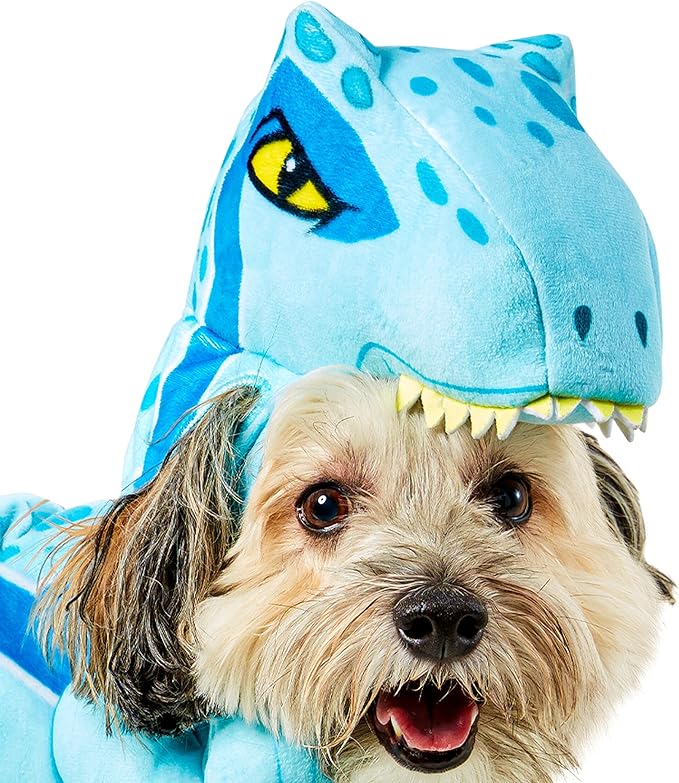 Jurassic World: Blue Pet Costume for For Dogs or Cats by Rubies, XL