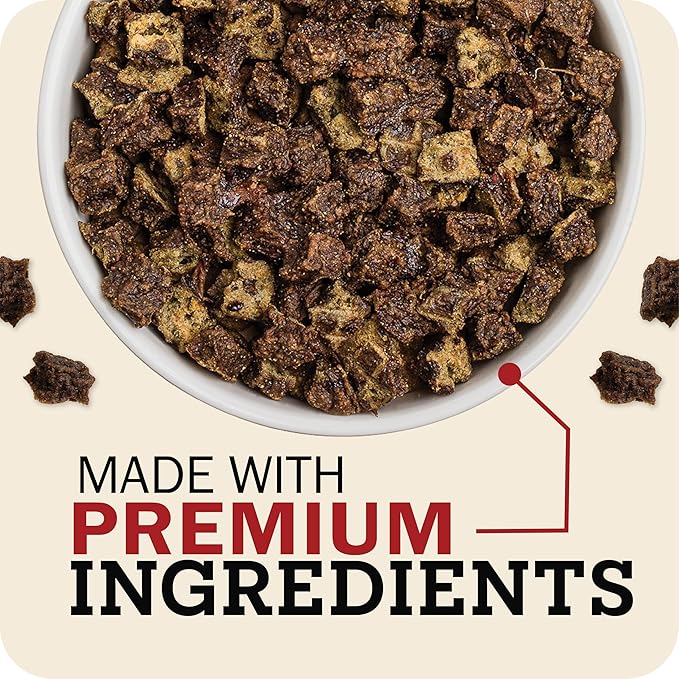 Redbarn Powerfood Air Dried Puppy Food - 93% Beef, Beef Organs, & Lamb - High Protein Non-GMO Dry Recipe to Support Healthy Growth, Development, Immunity & Digestive Health for All Breeds - 2lb