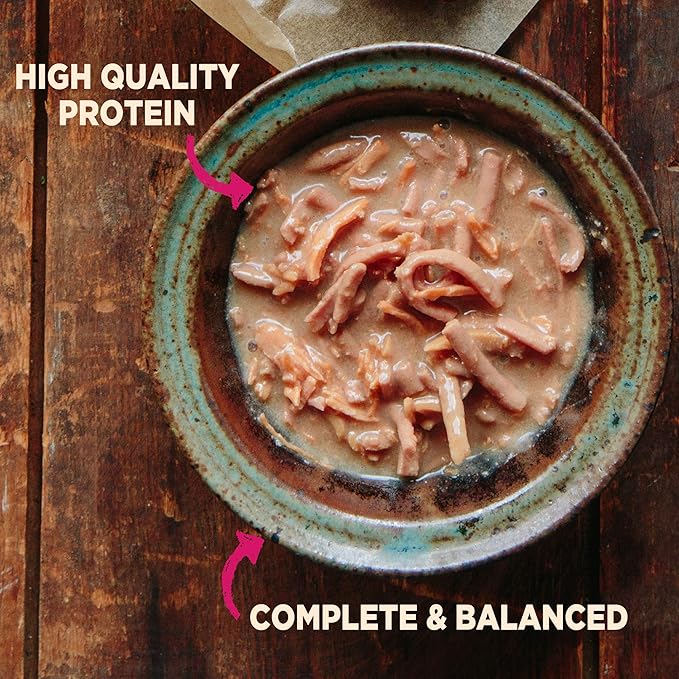 Wellness CORE Small Breed Mini Meals Shredded in Gravy Adult Wet Dog Food, Grain Free, Natural, Chicken and Lamb Entrée Recipe, 3 oz, Pack of 12 Pouches