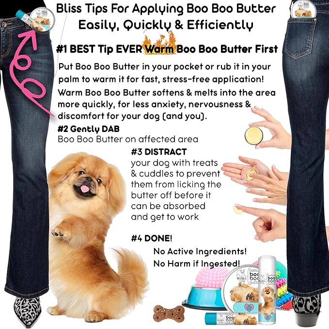 The Blissful Dog BB-PEKE-16OZ Pekingese Boo Butter, 16 oz.