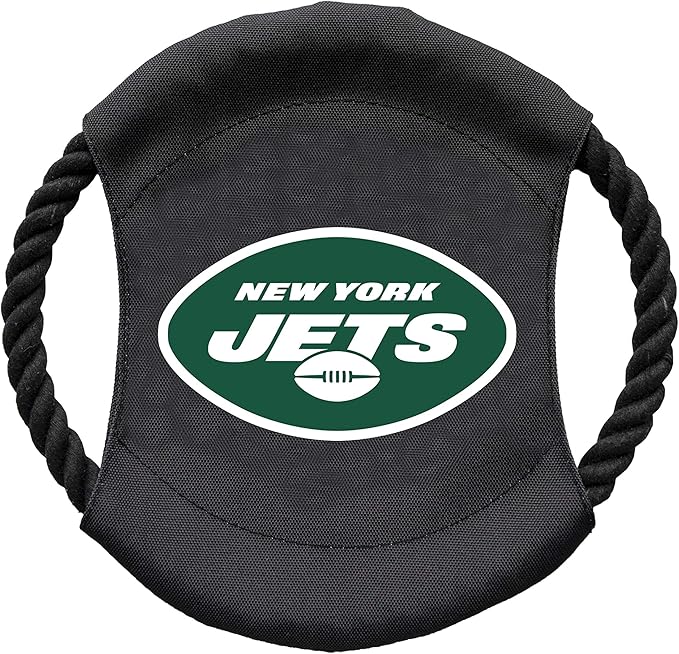 Littlearth NFL Unisex NFL Sock Monkey and Flying Disc Pet Toy Combo Set