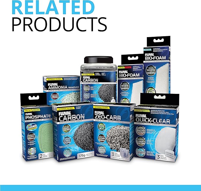Fluval Pre-Filter Media - 750 grams/26.45 Ounces (Pack of 2)