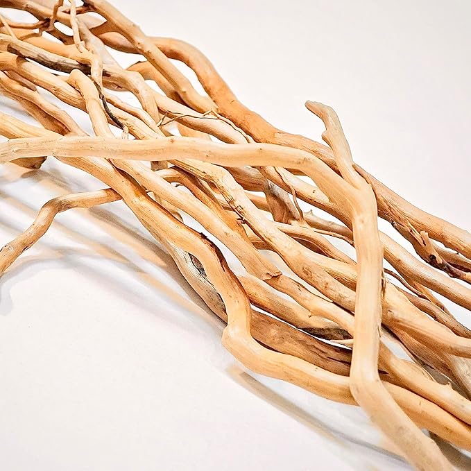 Azil Natural Aquarium Driftwood Root – Driftwood for Aquarium Decor, 250g ≈ 0.551 lb (10″–15''), Fish Tanks, Terrariums, Aquascaping & Planted Tanks