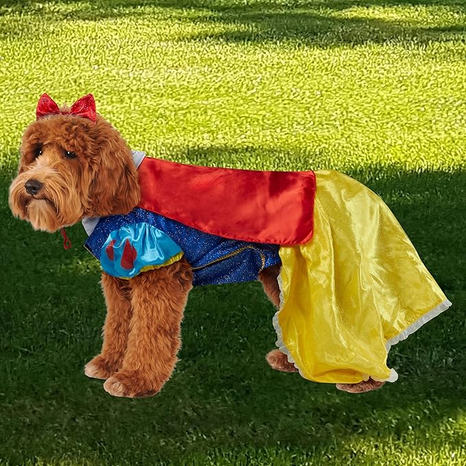 Disney Princesses: Snow White Pet Costume for For Dogs or Cats by Rubies, XL