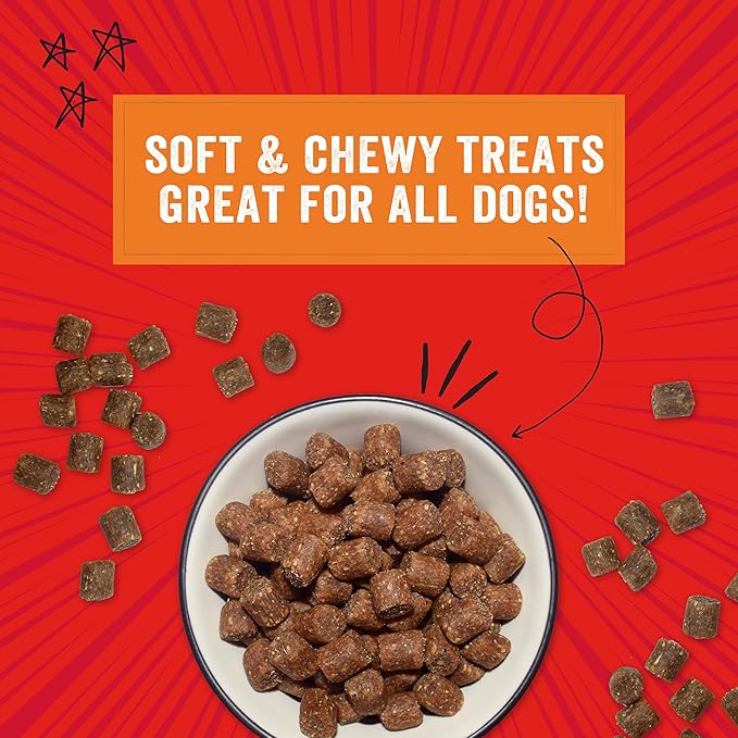 Stella & Chewy's Training Dog Treats - Crav'n Bac'n Soft Bacon & Beef Bites - Premium USA Made - Low Calorie Rewards - 8.25oz