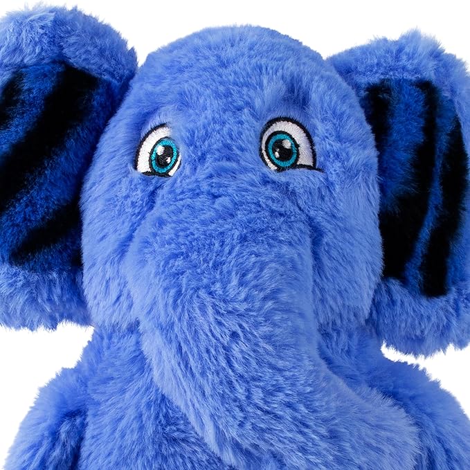 KONG Jungle Jamz Plush Dog Toys – Squeaky, Crinkly, and Rattling Durable Toys for Dogs – Safari Animal Collection (Gorilla/Elephant/Rhino Combo)