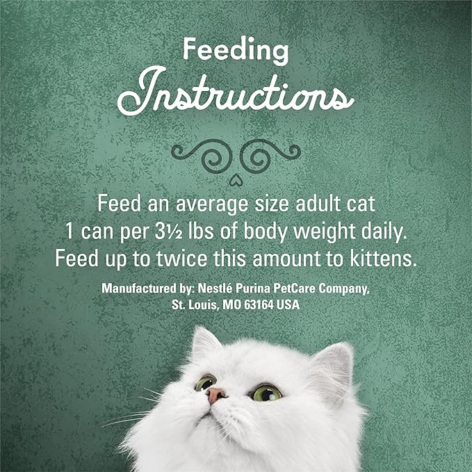 Purina Fancy Feast Medleys Wet Cat Food Shredded Tuna Fare with Spinach in Savory Broth - (Pack of 24) 3 oz. Cans
