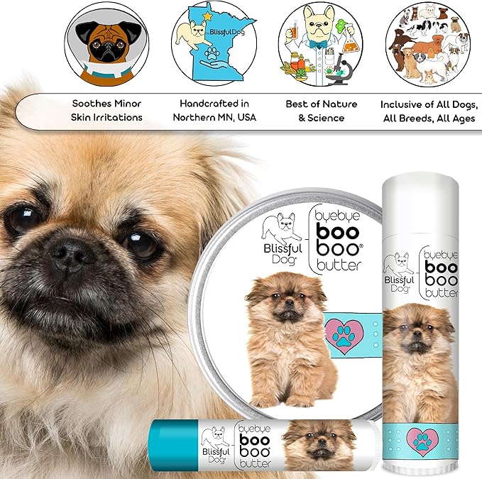 The Blissful Dog BB-TIBSPANIEL-16OZ Tibetan Spaniel Boo Butter, 16 oz.