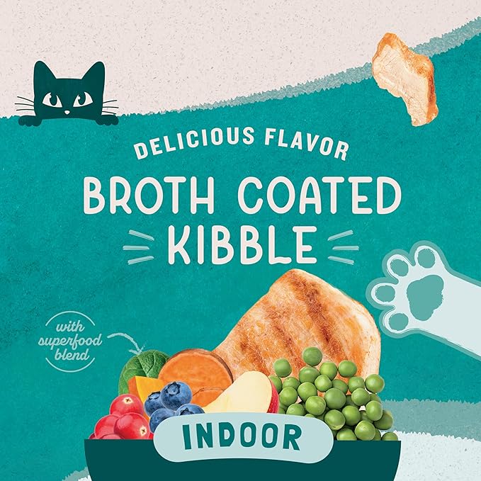 Natural Balance Original Ultra Indoor Chicken & Salmon Meal Cat Food, Dry Food for Indoor Adult Cats, 15 lb. Bag