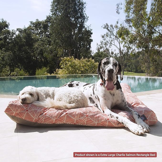 Majestic Pet Charlie Gray Medium Rectangle Pet Bed