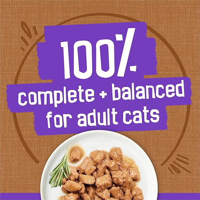 Purina Friskies Wet Cat Food, Meaty Bits Gourmet Grill in Gravy - (Pack of 24) 5.5 oz. Cans