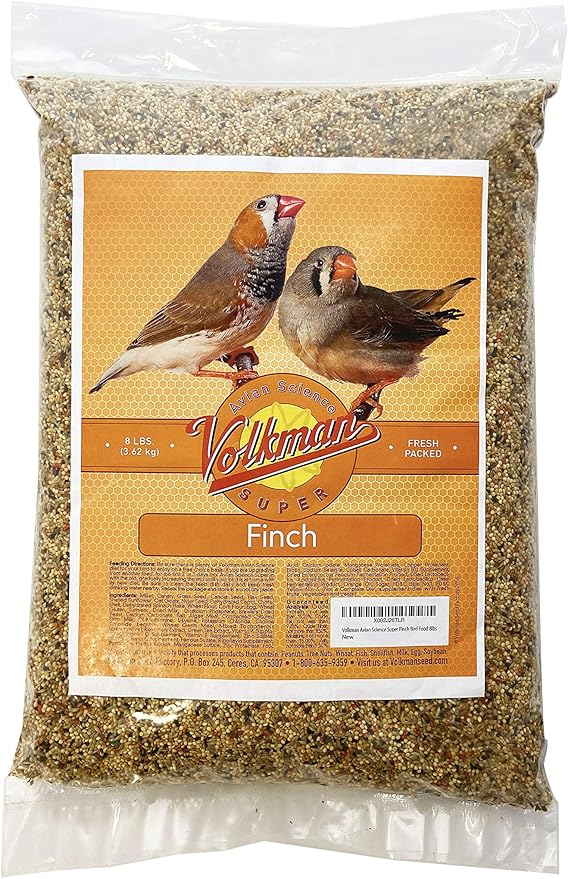 Volkman Avian Science Super Finch Bird Food 8lbs