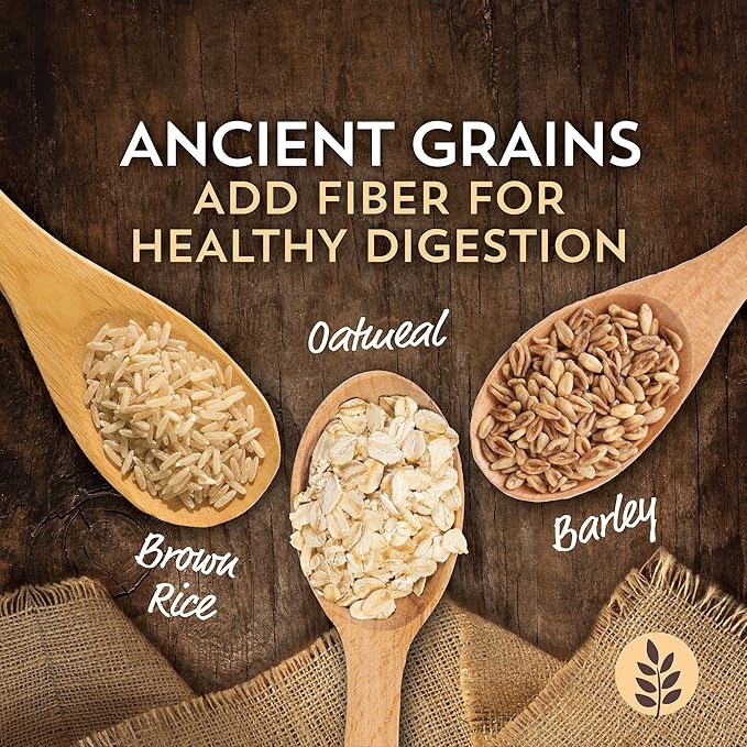 Wholesomes Sensitive Skin & Stomach Dry Dog Food, Salmon Protein & Brown Rice Recipe, Ancient Grains & Omega Fatty Acids for Digestive Health, 30 lb Bag
