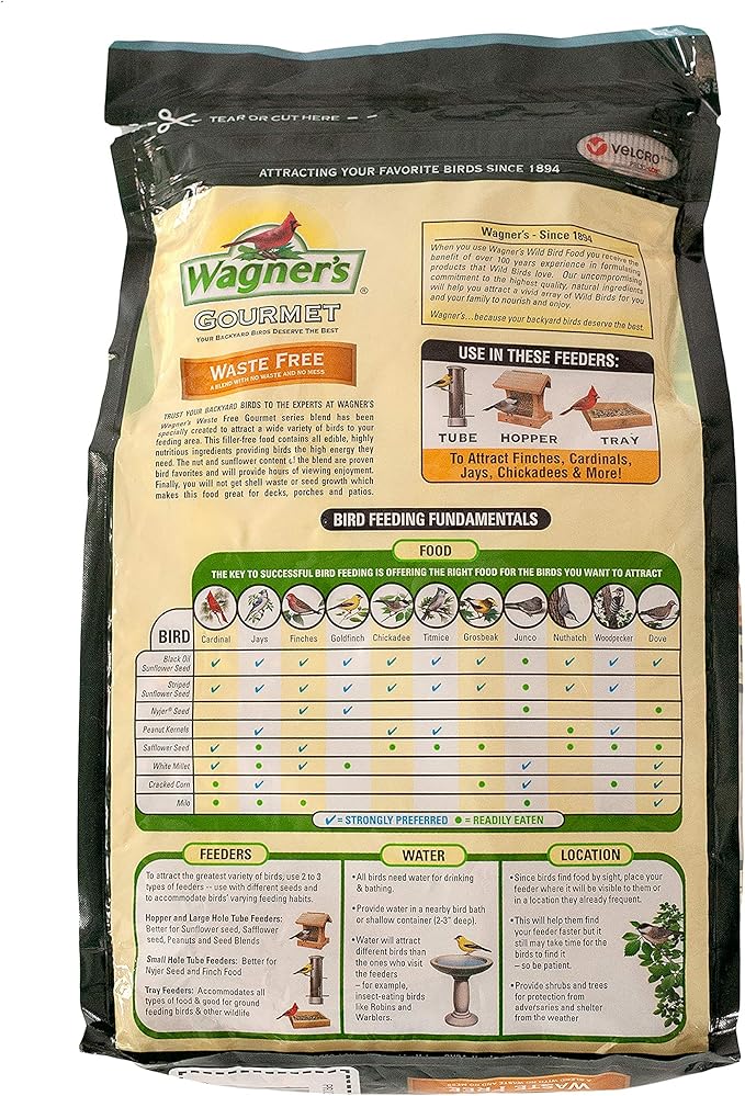 Wagner's and Lyric Delite No Waste Wild Bird Food Mix (5 lbs)
