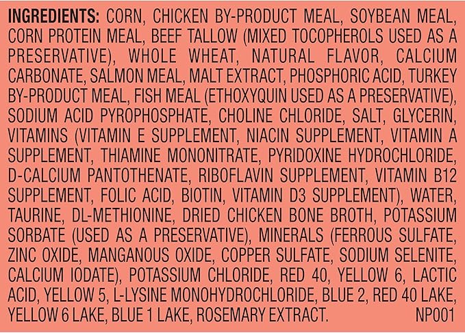Meow Mix Gravy Bursts, Savory Salmon Flavor Kibble Mix, Gravy Filled Dry Cat Food, 3 lb. Bag