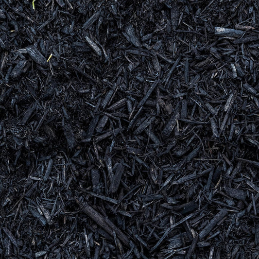 Premium Black Wood Mulch for Landscaping, Gardens, Lawns, Potting Media, and Potted Plants (0.7 CF - 20 L - 21 QTS)