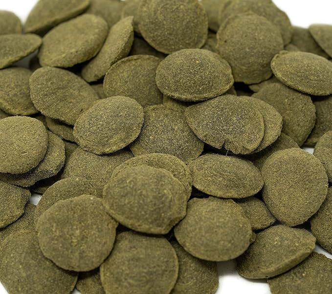 Aquatic Arts Algae Wafers (8 Ounce) Sinking Food for Live Aquarium Shrimp, Fish (Pleco/Tetra), Snails, and Bottom Feeders | High Protein Spirulina Blend Fish Food for Fish Tank Aquariums